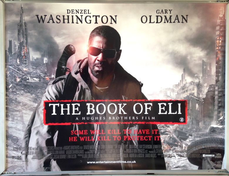 Cinema Poster: BOOK OF ELI, THE 2010 (Quad) Denzel Washington Gary Oldman Cinema Poster: BOOK OF ELI, THE 2010 (Quad) Denzel Washington Gary Oldman