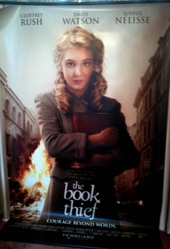 BOOK THIEF, THE: Advance Design Cinema Banner BOOK THIEF, THE: Advance Design Cinema Banner