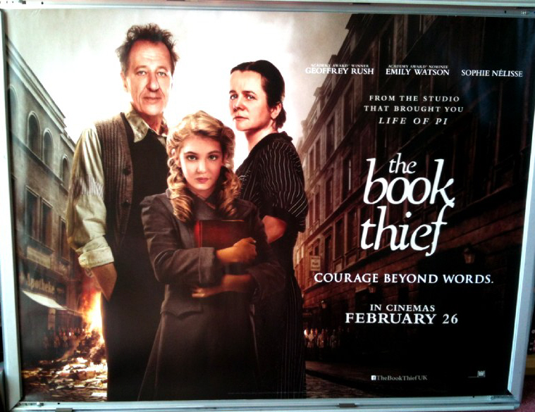 BOOK THIEF, THE: Main UK Quad Film Poster