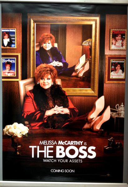 Cinema Poster: BOSS, THE 2016 (Main One Sheet Melissa McCarthy Kristen Bell