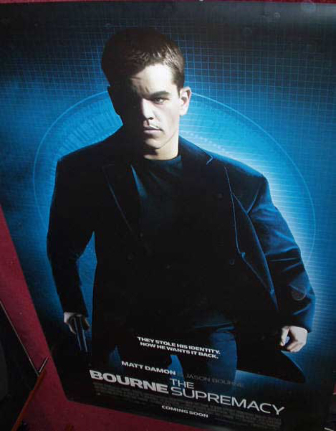 BOURNE SUPREMACY, THE: Cinema Banner