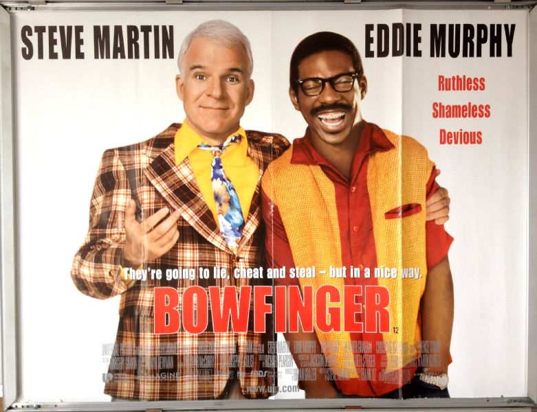 Cinema Poster: BOWFINGER 1999 (Quad) Steve Martin Eddie Murphy Cinema Poster: BOWFINGER 1999 (Quad) Steve Martin Eddie Murphy