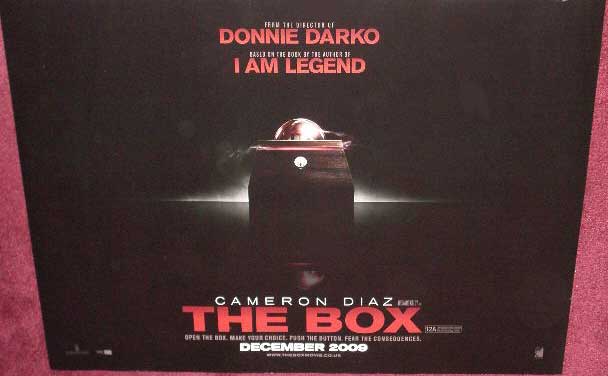 BOX, THE: Advance UK Quad Film Poster