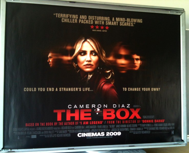 BOX, THE: Main UK Quad Film Poster