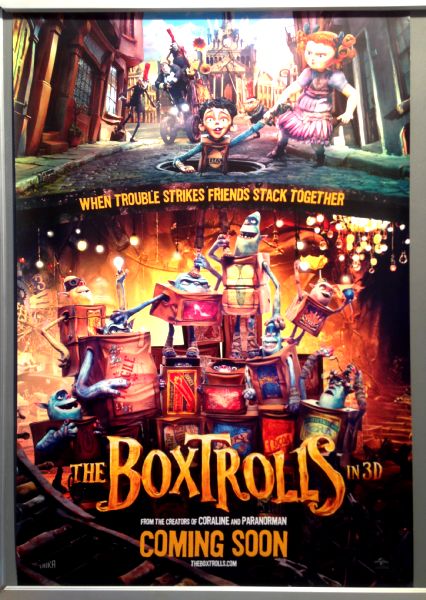 Cinema Poster: BOXTROLLS, THE 2014 (One Sheet) Ben Kingsley Richard Ayoade