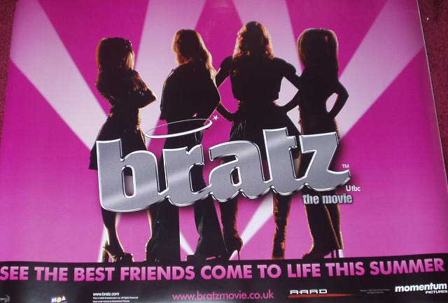 BRATZ: Main UK Quad Film Poster BRATZ: Main UK Quad Film Poster