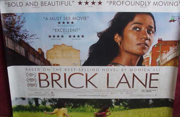 BRICK LANE: Main UK Quad Film Poster