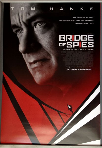 Cinema Poster: BRIDGE OF SPIES 2015 (Advance One Sheet) Tom Hanks Mark Rylance Alan Alda Cinema Poster: BRIDGE OF SPIES 2015 (Advance One Sheet) Tom Hanks Mark Rylance Alan Alda