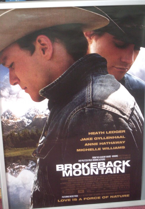 BROKEBACK MOUNTAIN: International One Sheet Film Poster BROKEBACK MOUNTAIN: International One Sheet Film Poster