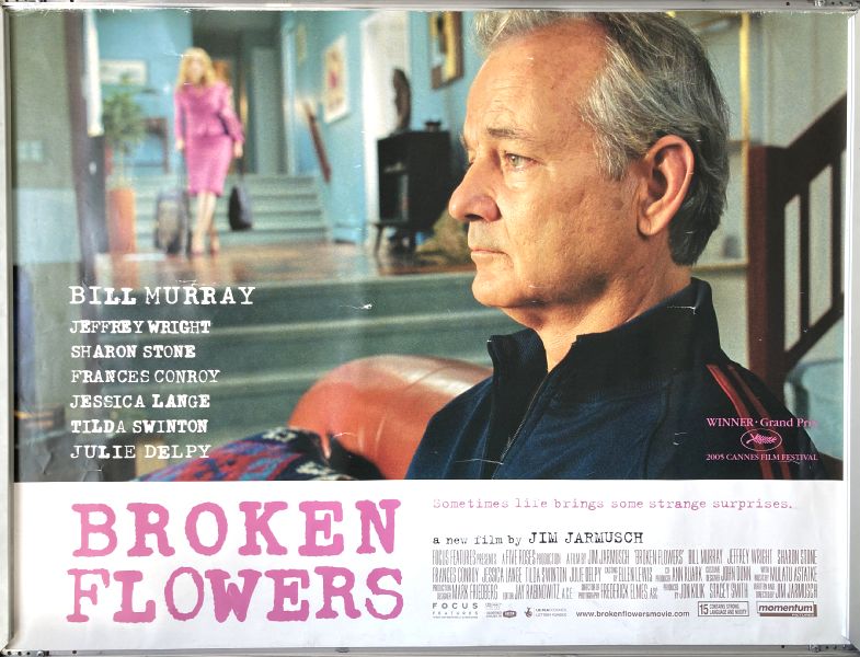 Cinema Poster: BROKEN FLOWERS 2005 (Quad) Bill Murray Julie Delpy Heather Simms