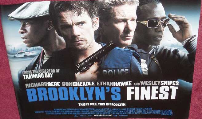 BROOKLYN'S FINEST: Main UK Quad Film Poster BROOKLYN'S FINEST: Main UK Quad Film Poster