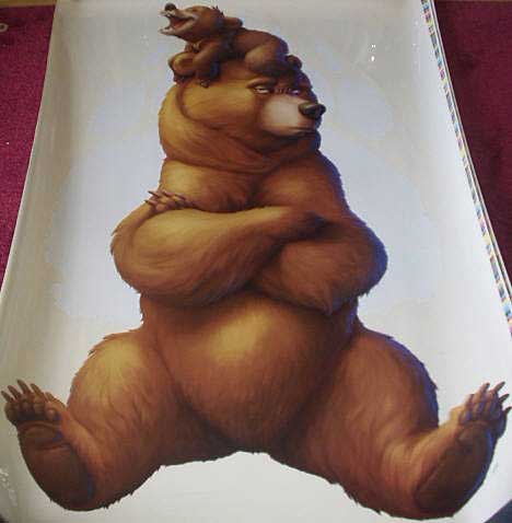 BROTHER BEAR: Bears Promo Cinema Cling BROTHER BEAR: Bears Promo Cinema Cling