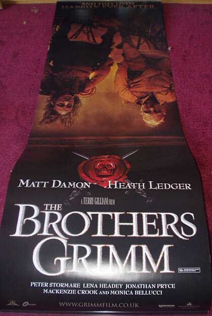BROTHERS GRIMM , THE: 'Happily Ever After' Cinema Banner BROTHERS GRIMM , THE: 'Happily Ever After' Cinema Banner