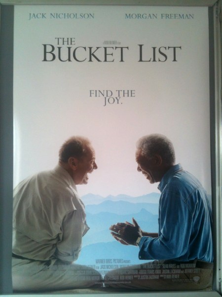 BUCKET LIST, THE: One Sheet Film Poster BUCKET LIST, THE: One Sheet Film Poster