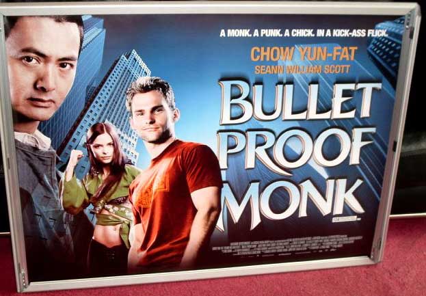 BULLET PROOF MONK: Main UK Quad Film Poster