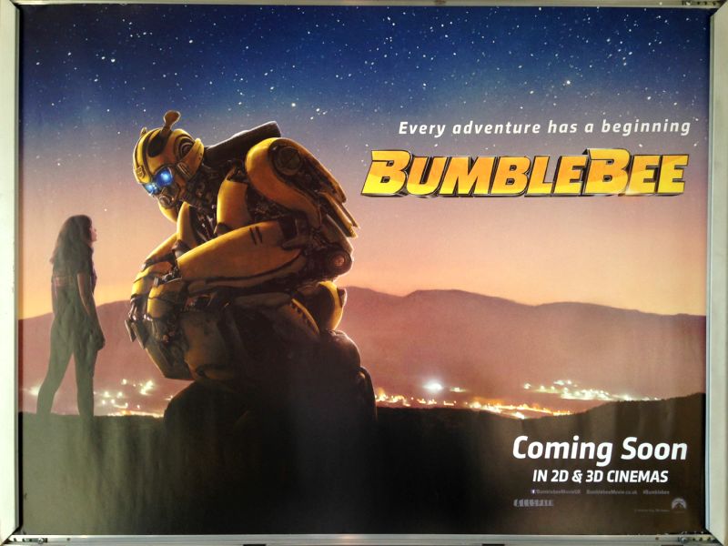 Cinema Poster: BUMBLEBEE 2018 (Advance One Sheet) Hailee Steinfeld John Cena Cinema Poster: BUMBLEBEE 2018 (Advance One Sheet) Hailee Steinfeld John Cena
