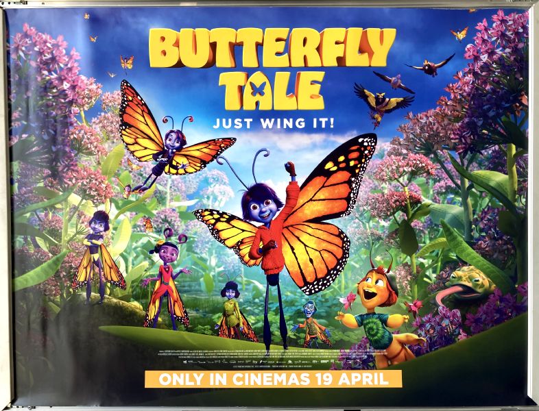 Cinema Poster: BUTTERFLY TALE 2023 (Quad) Tatiana Maslany Mena Massoud Tristan D. Lalla Cinema Poster: BUTTERFLY TALE 2023 (Quad) Tatiana Maslany Mena Massoud Tristan D. Lalla