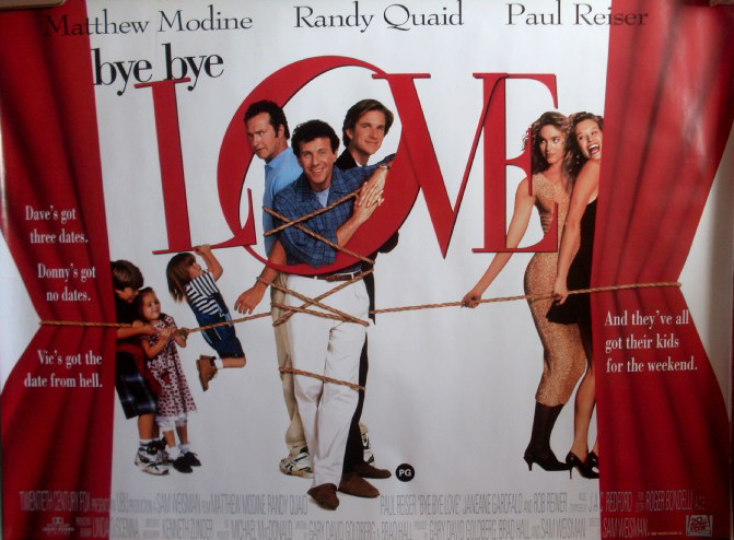 BYE BYE LOVE: UK Quad Film Poster BYE BYE LOVE: UK Quad Film Poster