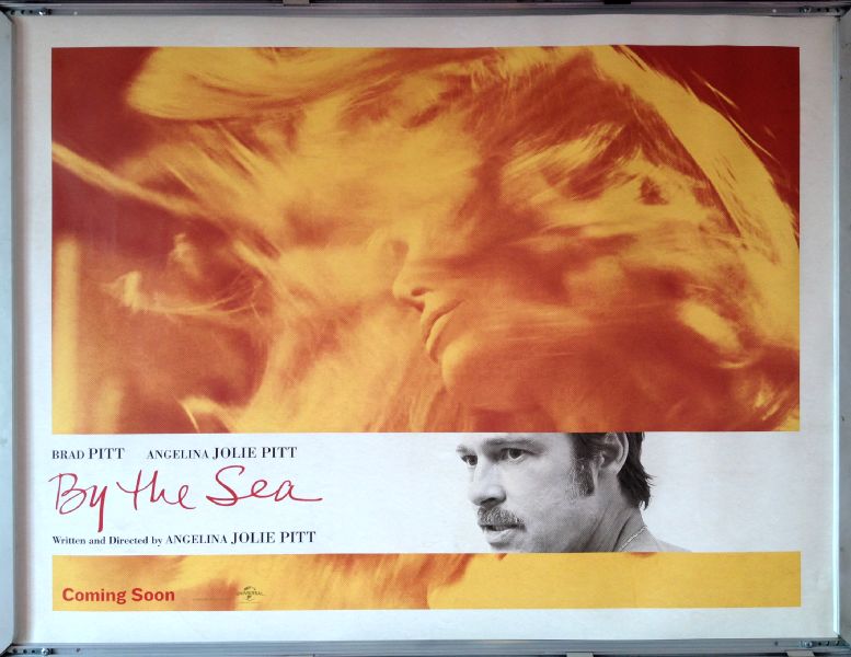 Cinema Poster: BY THE SEA 2015 (Quad) Brad Pitt Angelina Jolie Mlanie Laurent