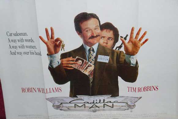 CADILLAC MAN: Main UK Quad Film Poster