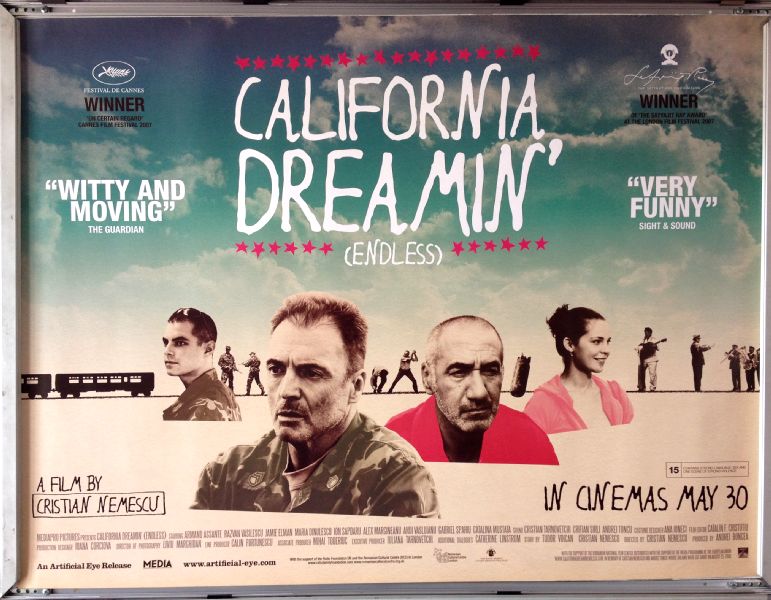 Cinema Poster: CALIFORNIA DREAMIN' 2008 (Quad) Armand Assante Jamie Elman