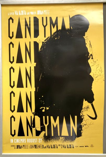 Cinema Poster: CANDYMAN 2021 (Yellow One Sheet) Yahya Abdul-Mateen II
