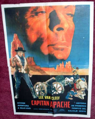 CAPITAN APACHE: Argentinian Film Poster 