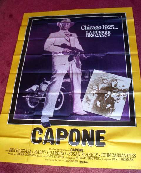 CAPONE: French Grande Film Poster CAPONE: French Grande Film Poster