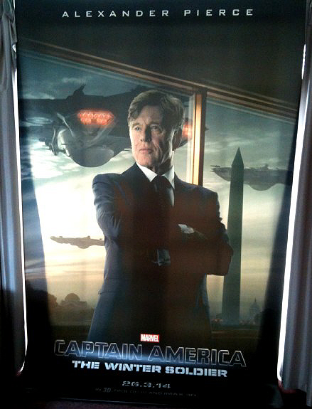 CAPTAIN AMERICA THE WINTER SOLDIER: Alexander Pierce Banner - Robert Redford