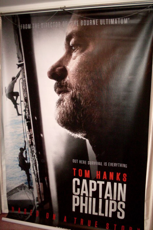CAPTAIN PHILLIPS: Promotional Cinema Banner CAPTAIN PHILLIPS: Promotional Cinema Banner