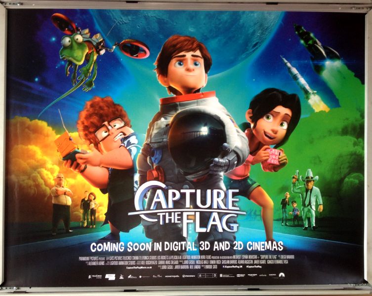 Cinema Poster: CAPTURE THE FLAG 2016 (Quad) Dani Rovira Michelle Jenner