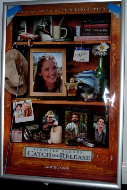 CATCH AND RELEASE: One Sheet Film Poster CATCH AND RELEASE: One Sheet Film Poster