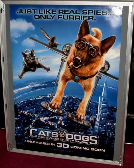 CATS & DOGS 2 THE REVENGE OF KITTY GALORE: One Sheet Film Poster