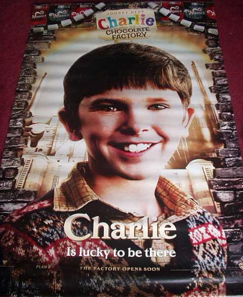 CHARLIE AND THE CHOCOLATE FACTORY: Charlie Bucket Banner