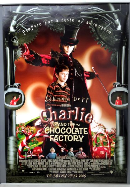 Cinema Poster: CHARLIE AND THE CHOCOLATE FACTORY 2005 (Main One Sheet)