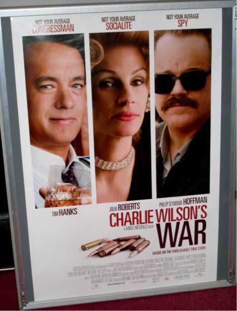 CHARLIE WILSON'S WAR: One Sheet Film Poster CHARLIE WILSON'S WAR: One Sheet Film Poster