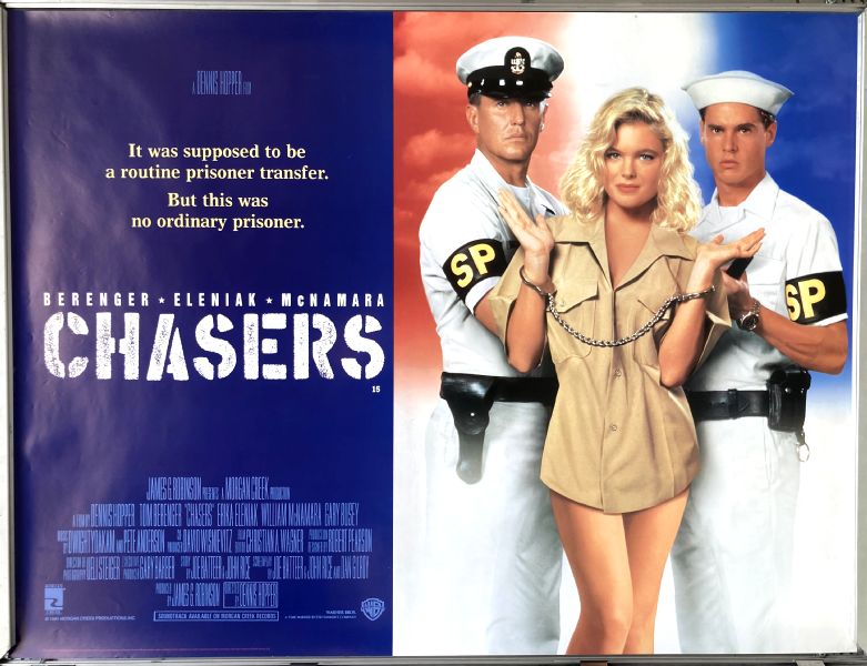 Cinema Poster: CHASERS 1994 (Quad) Tom Berenger Erika Eleniak