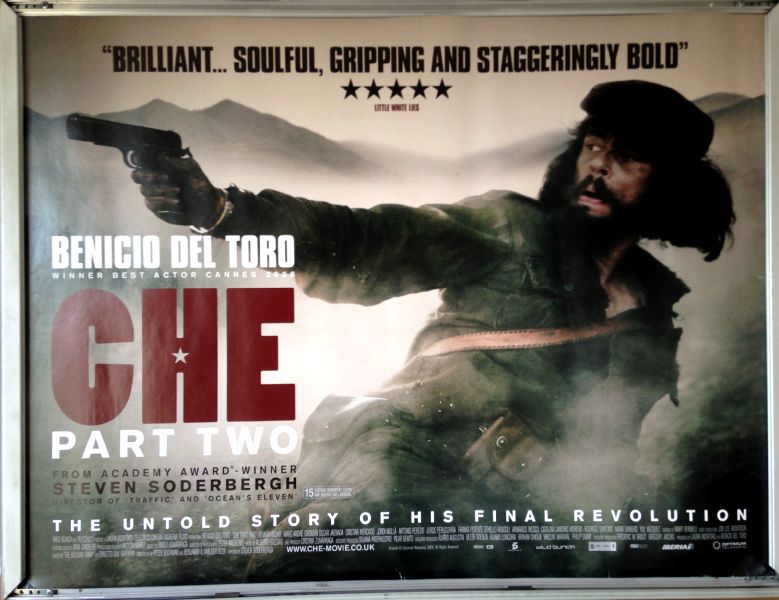 Cinema Poster: CHE PART TWO 2009 (Quad) Benicio Del Toro Steven Soderbergh Cinema Poster: CHE PART TWO 2009 (Quad) Benicio Del Toro Steven Soderbergh