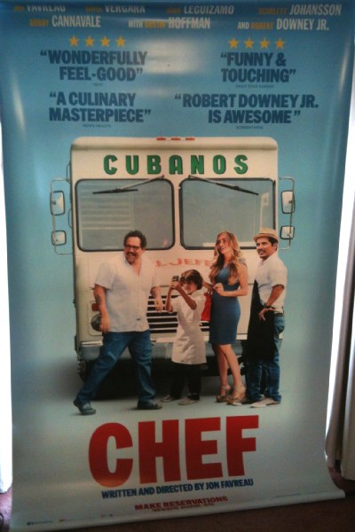 CHEF: Promotional Cinema Banner