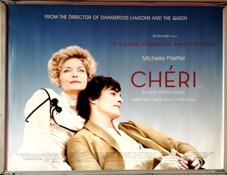 Cinema Poster: CHERI 2009 (Quad) Michelle Pfeiffer Rupert Friend Kathy Bates