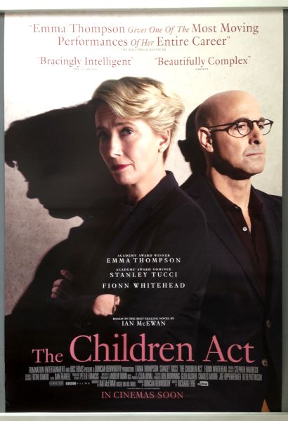Cinema Poster: CHILDREN ACT, THE 2018 (One Sheet) Emma Thompson