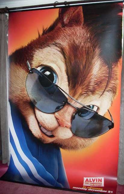 ALVIN AND THE CHIPMUNKS: Theodore Cinema Banner ALVIN AND THE CHIPMUNKS: Theodore Cinema Banner