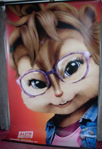 ALVIN AND THE CHIPMUNKS: Girl 2 Cinema Banner