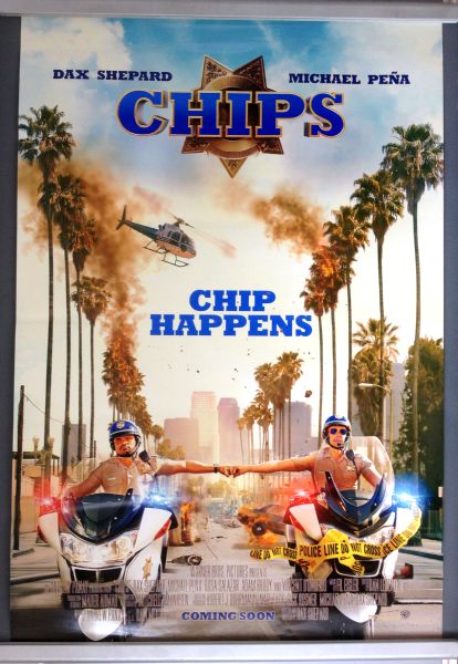Cinema Poster: CHIPS LAW AND DISORDER 2017 (One Sheet) Michael Peña
