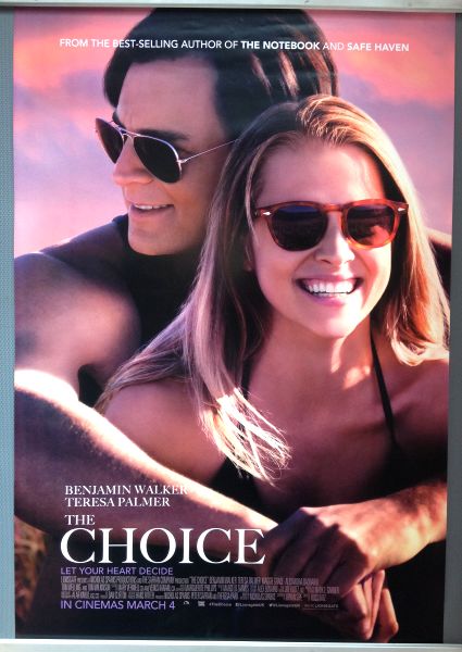 Cinema Poster: CHOICE, THE 2016 (One Sheet) Benjamin Walker Teresa Palmer Alexandra Daddario Cinema Poster: CHOICE, THE 2016 (One Sheet) Benjamin Walker Teresa Palmer Alexandra Daddario