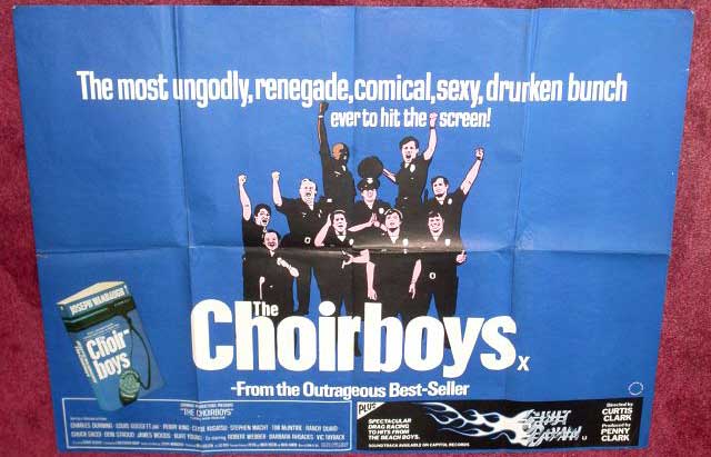 CHOIRBOYS, THE: UK Quad Film Poster CHOIRBOYS, THE: UK Quad Film Poster
