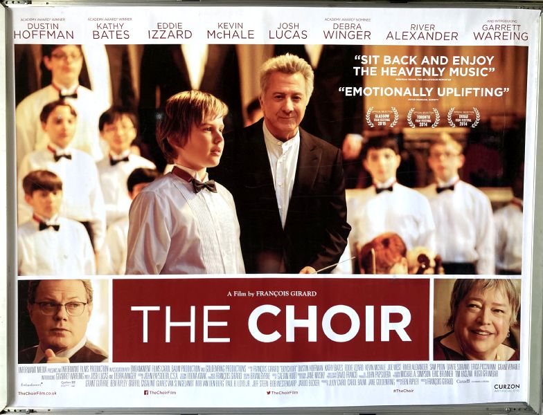 Cinema Poster: CHOIR, THE 2014 (Quad) Dustin Hoffman Kathy Bates Eddie Izzard