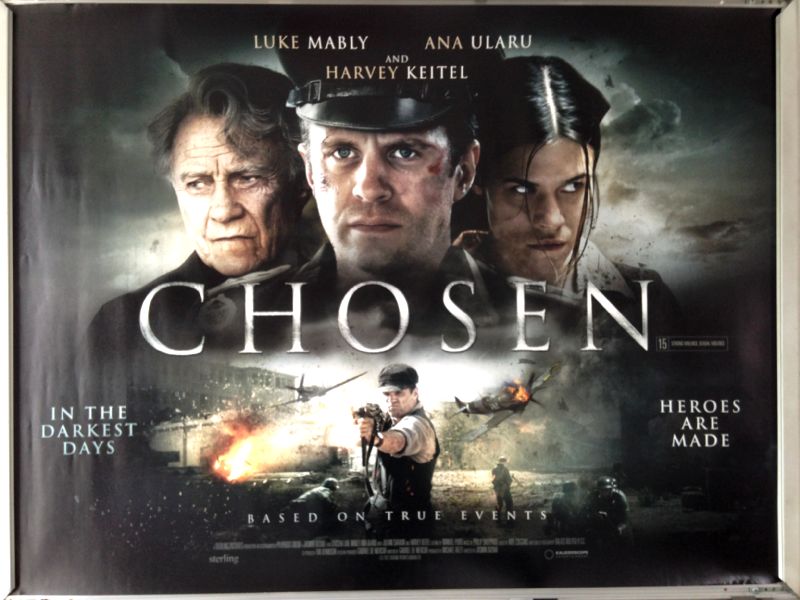 Cinema Poster: CHOSEN 2017 (Quad) Harvey Keitel Luke Mably Ana Ularu