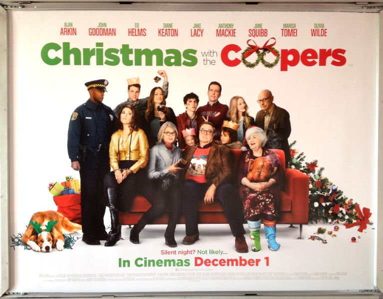 Cinema Poster: CHRISTMAS WITH THE COOPERS 2015 (Quad) Steve Martin Diane Keaton Cinema Poster: CHRISTMAS WITH THE COOPERS 2015 (Quad) Steve Martin Diane Keaton