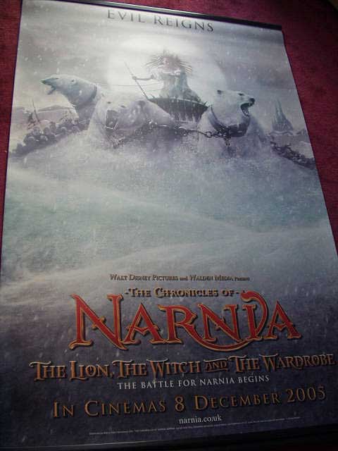 CHRONICLES OF NARNIA LION, WITCH & WARDROBE: White Witch/Tilda Swinton Cinema Banner
